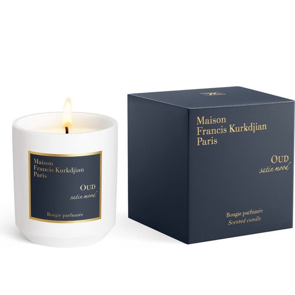 Satin Mood Oud Candle- Maison Francis Kurkdjion